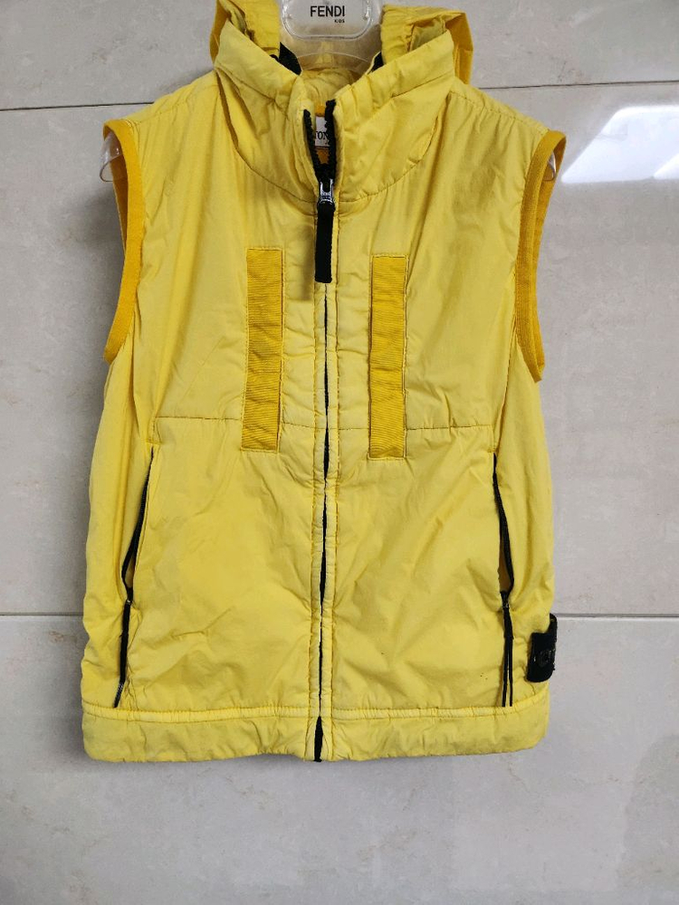 정품 스톤아일랜드 키즈 주니어 조끼 6y 남아여아공용--4