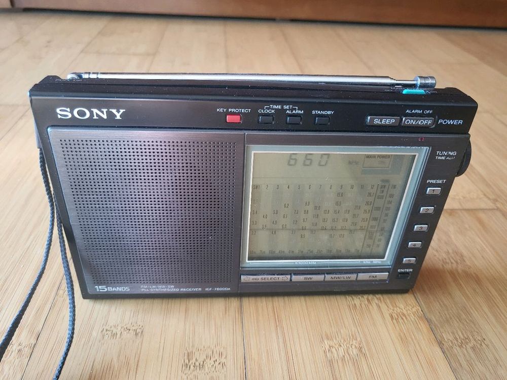 소니 ICF-7600DA,BCL라디오 이미지