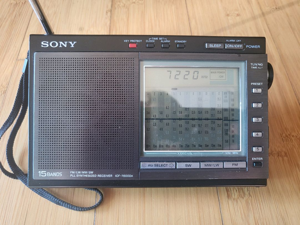 소니 ICF-7600DA,BCL라디오 이미지