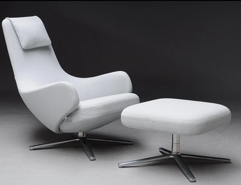 비트라 레포스 라운지 체어 & 오토만 세트 Vitra repos lounge chair 이미지