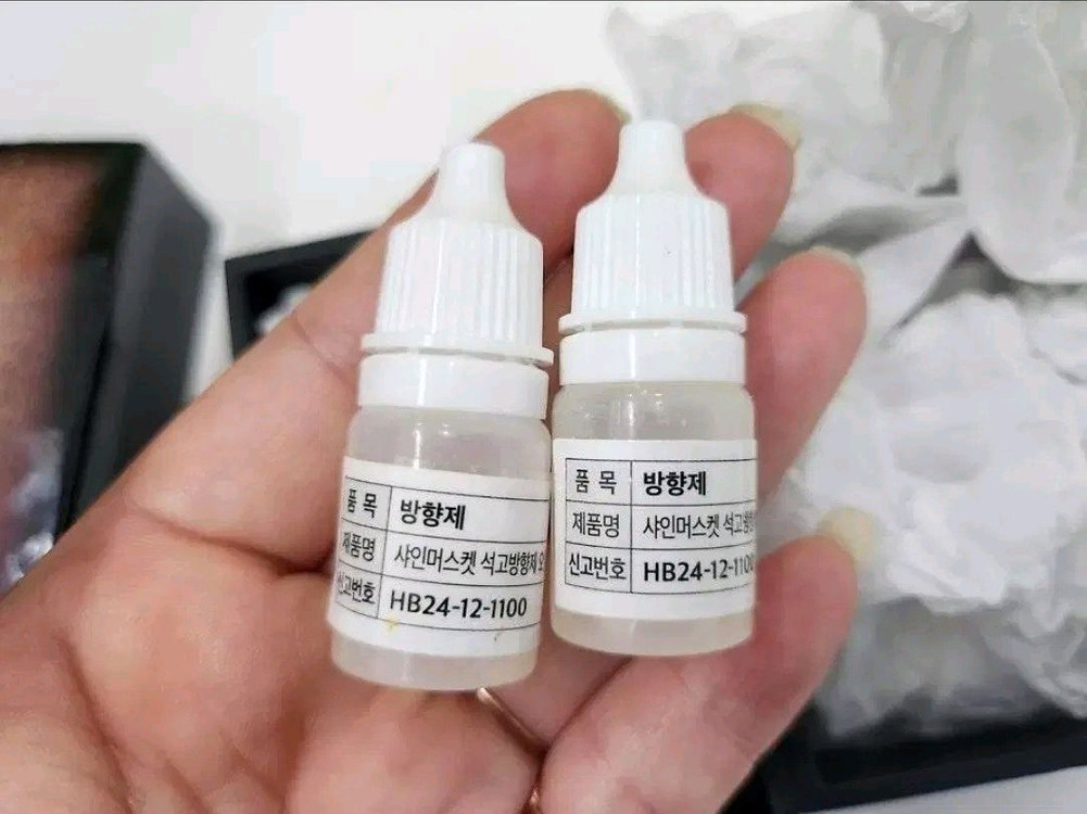 감성 불상 석고방향제 세트 받침대 포함 2P--5