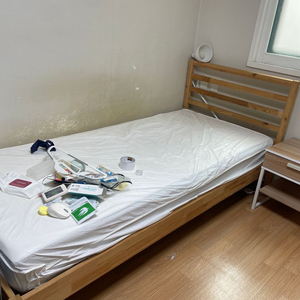 이케아 원목 침대프레임 매트리스 무료 나눔