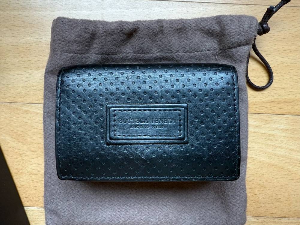 보테가베네타 BOTTEGA 3단 컴팩트 지갑 월렛 정품 반지갑 미니지갑 카드지갑유틸리티 카드한장 사이즈의 많이 들어--1