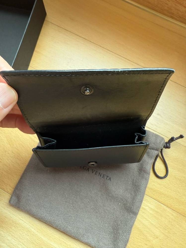 보테가베네타 BOTTEGA 3단 컴팩트 지갑 월렛 정품 반지갑 미니지갑 카드지갑유틸리티 카드한장 사이즈의 많이 들어--6