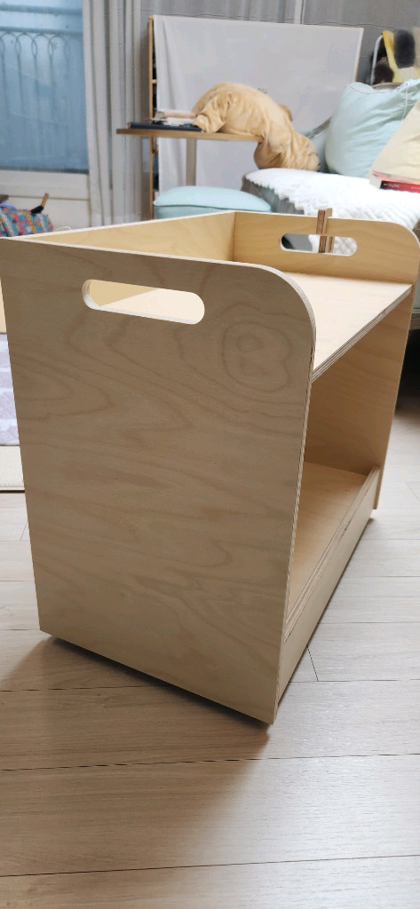 하이오즈 자작나무 이동형책장--3