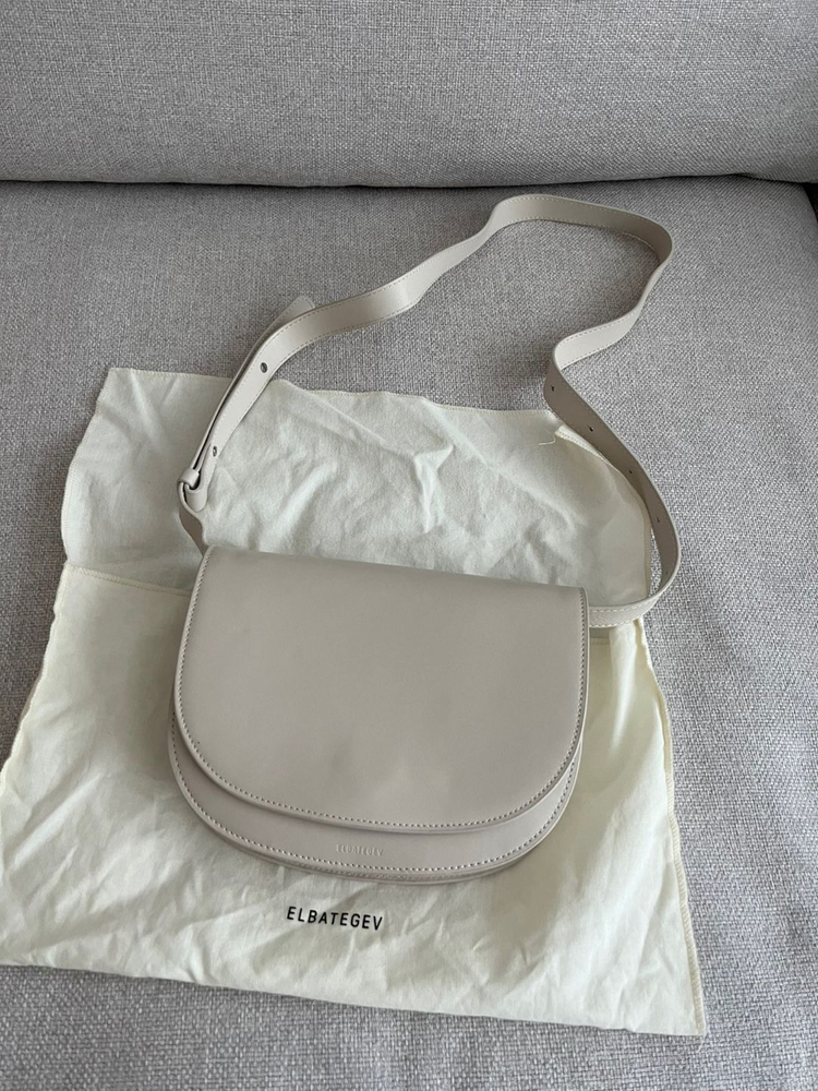 엘바테게브 엘바 미니백 크로스백 크림 이미지