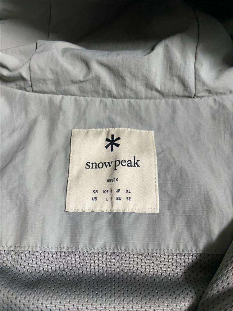 스노우피크 캠플 아노락 자켓 남성용--2