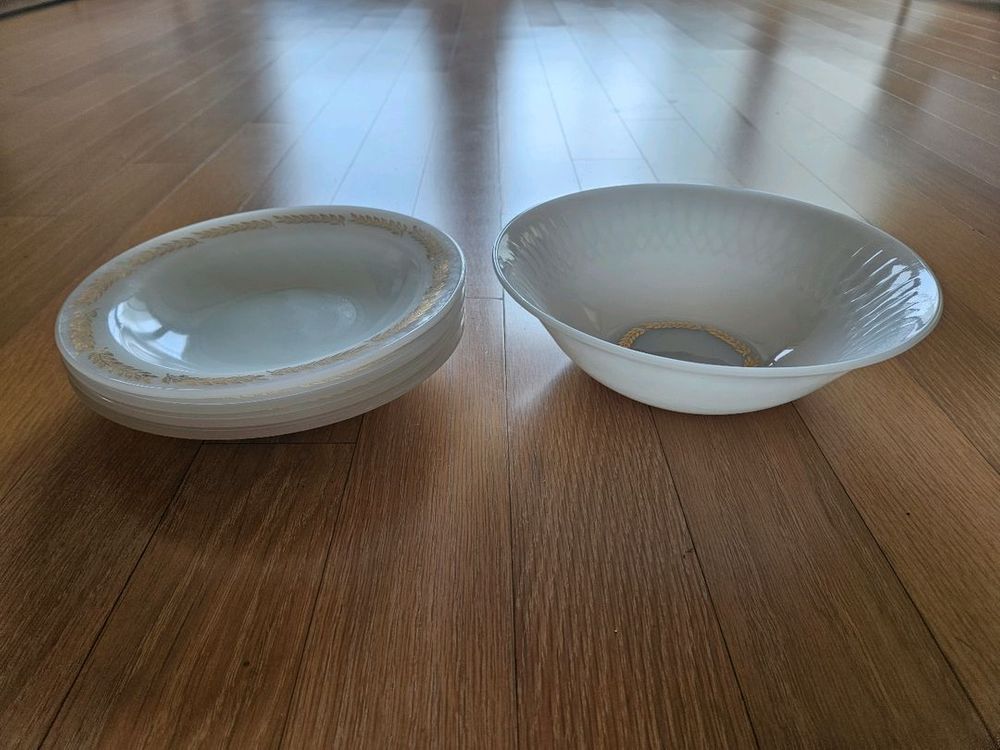 앵커호킹밀크글라스 5매--1