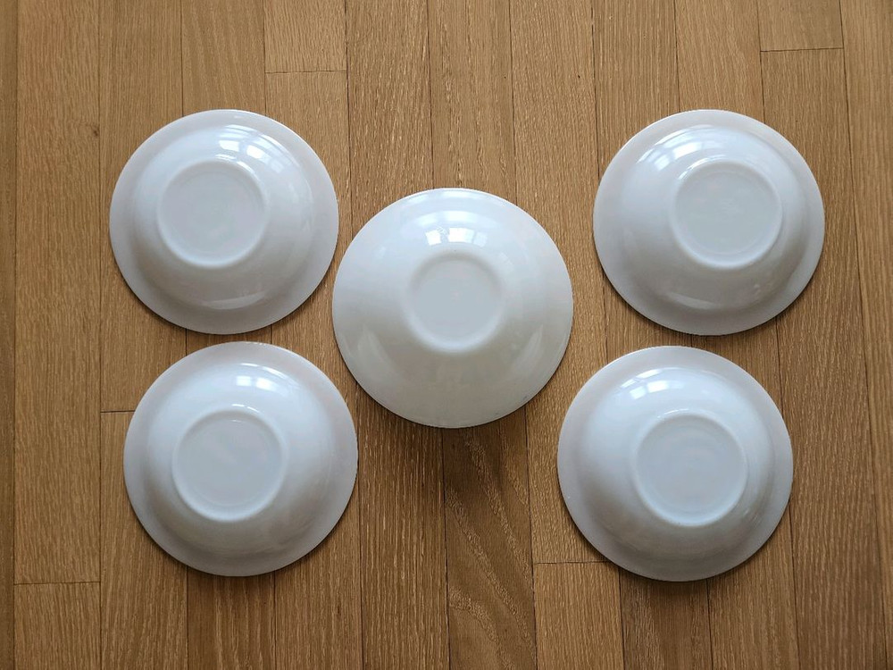 앵커호킹밀크글라스 5매--2