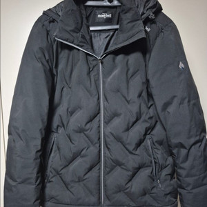 몽벨 정품 구스경량패딩 105사이즈 블랙 컬러 팝니다