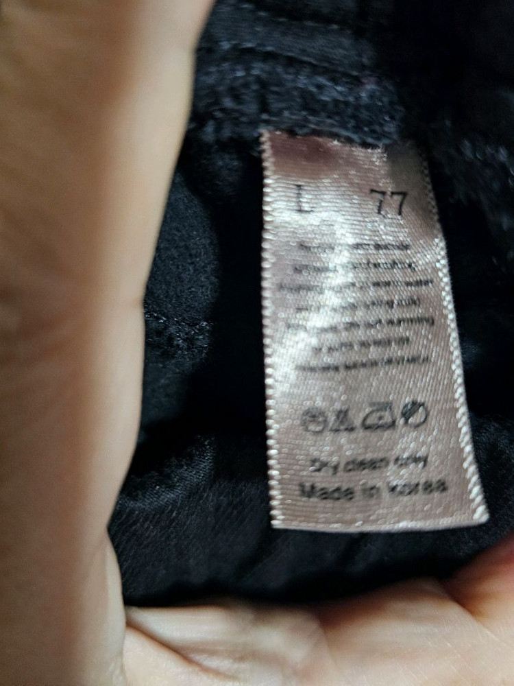 몽클레어 블랙 여성 골프바지 이미지