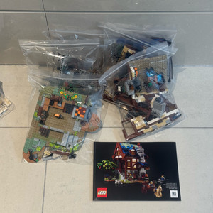 레고 21325 중세대장간 중고 층별 분해 11만원