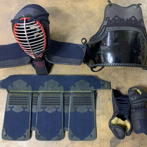 [검도]호구호완 여성청소년 160 보호대포함 bk 이미지