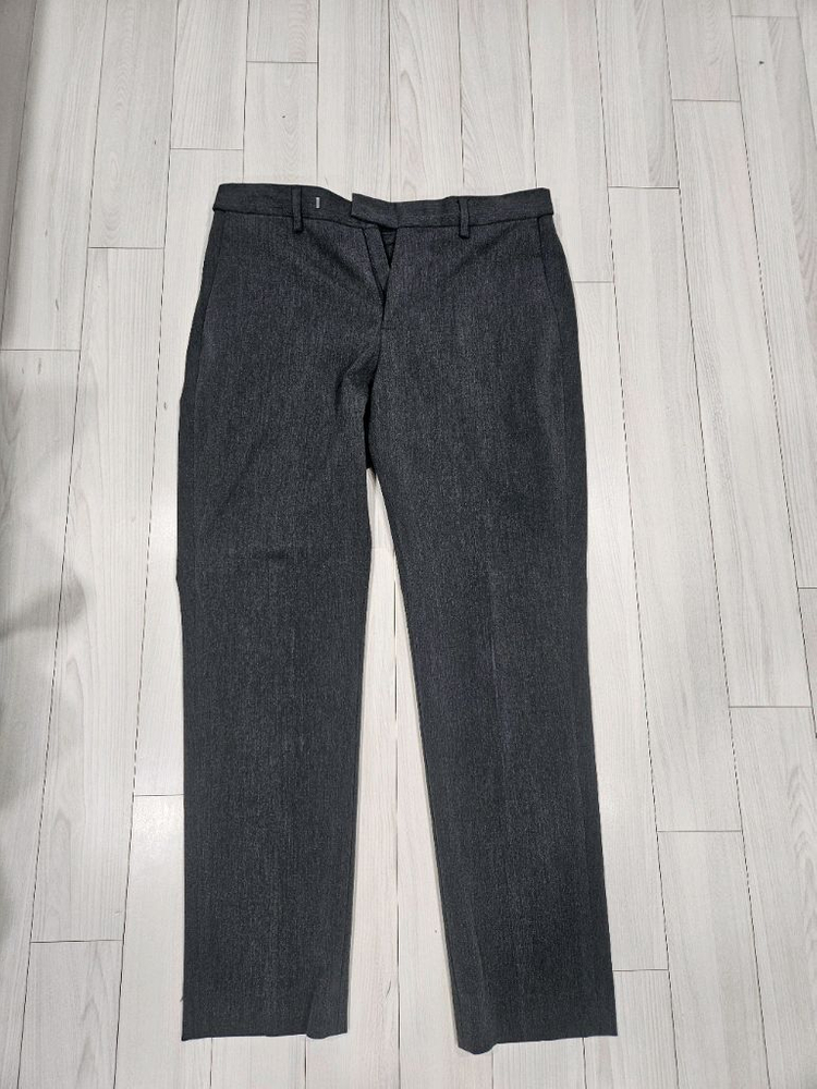 무탠다드 더블 브레스티드 챠콜 셋업 상하의 (상의 M, 하의 31)--5