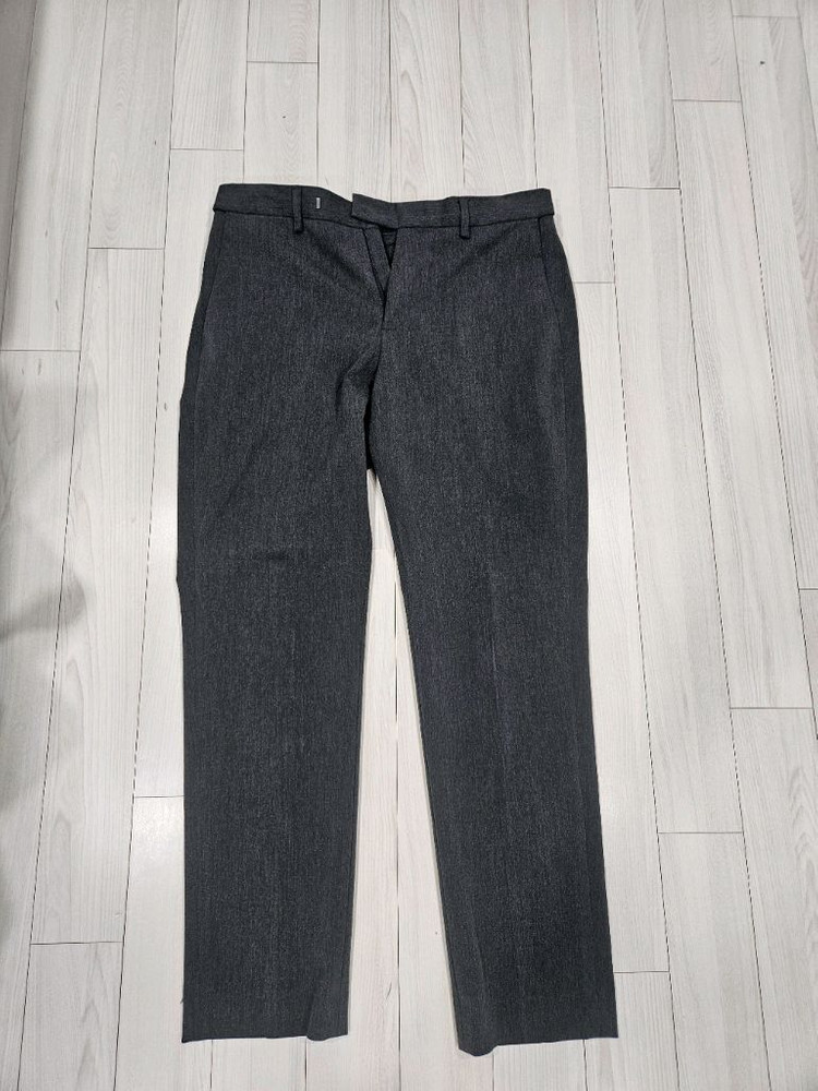 무탠다드 더블 브레스티드 챠콜 셋업 상하의 (상의 M, 하의 31)--2