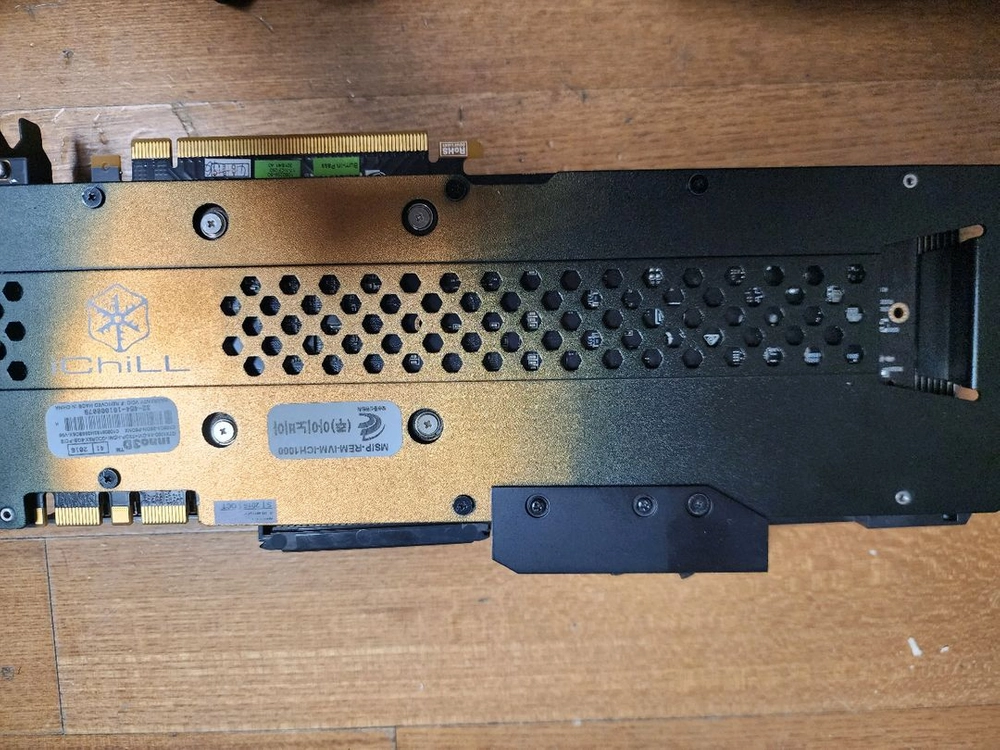 INNO3D iChill GTX1080 X4 8GB 그래픽카드 이미지
