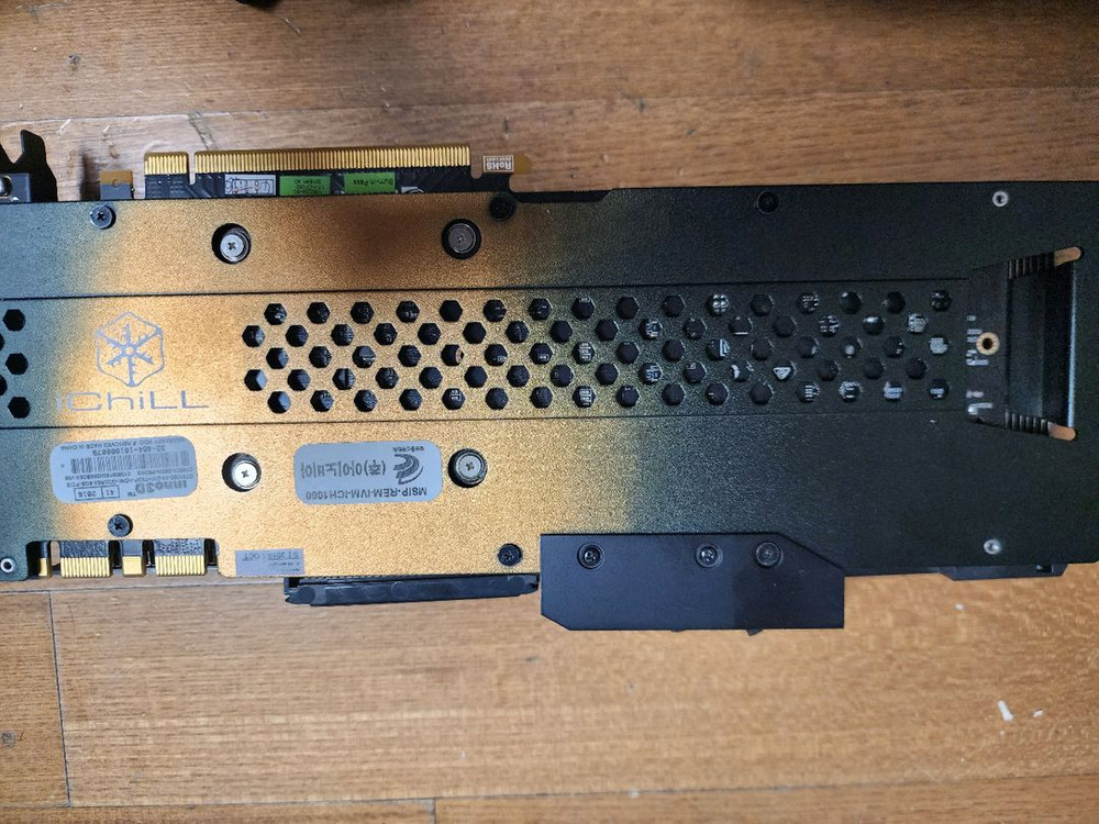 INNO3D iChill GTX1080 X4 8GB 그래픽카드 이미지