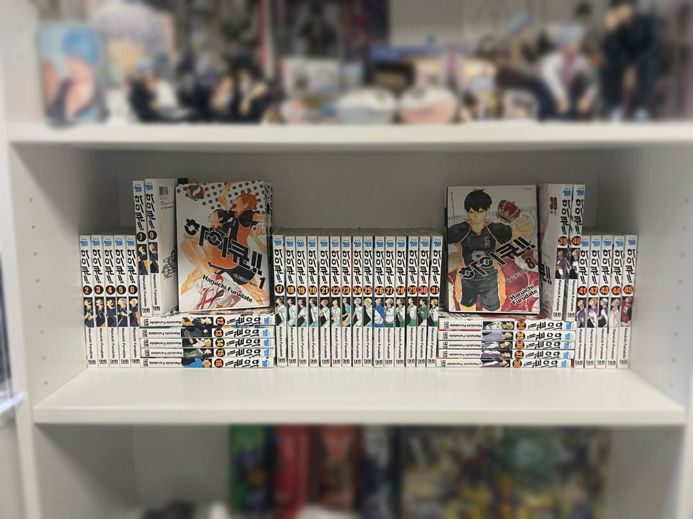 하이큐 만화책 전권 세트 이미지