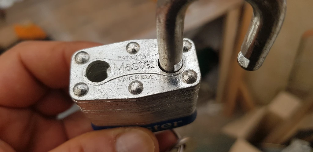 MADE IN U.S.A 마스터 자물쇠(미사용) 이미지