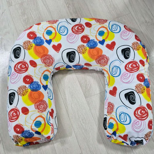 태국 천연 라텍스 U자형 배게 수면배게 이미지