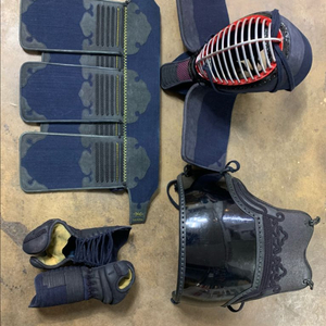 검도 호구 세트(초등 고학년, 여성)+필수보호대 이미지