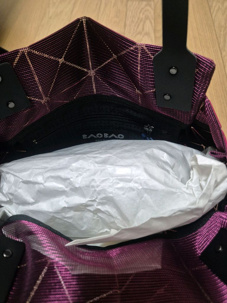 바오바오 캐럿 라지 핫핑크--2