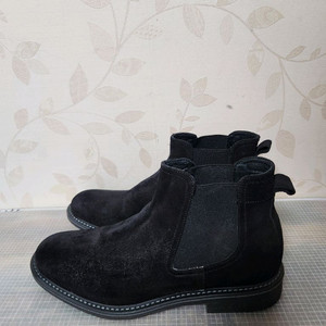 Dino Draghi 블랙 스웨이드 첼시 부츠 (40)250