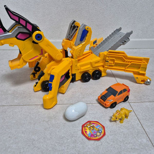 공룡메카드 메가트리케라 & 미니트리케라 & 캡쳐카