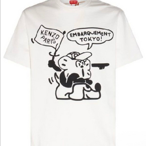 니고 겐조 도쿄 파리 반팔 티셔츠 휴먼메이드 베이프