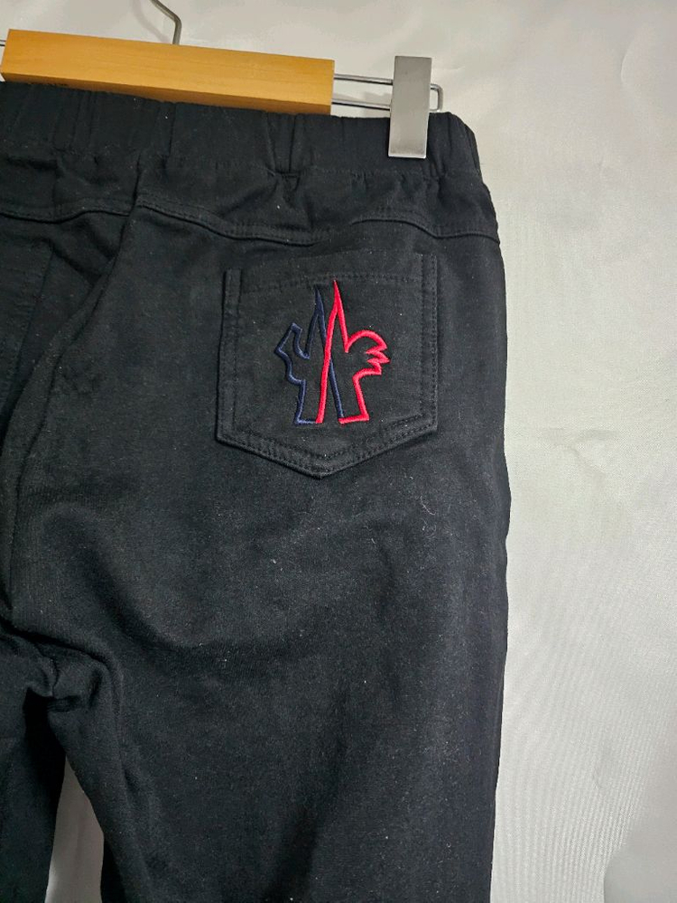 몽클레어 블랙 여성 골프바지--2