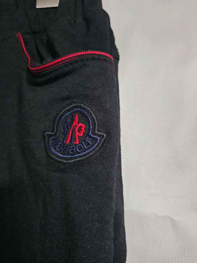 몽클레어 블랙 여성 골프바지--3