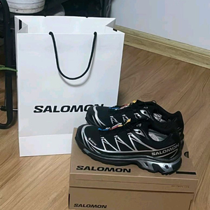 살로몬 XT-6 고어텍스 블랙 실버 275mm