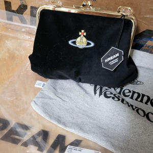 25SS 비비안웨스트우드 벨벳 그래니 프레임 펄스 크로스백 새상품