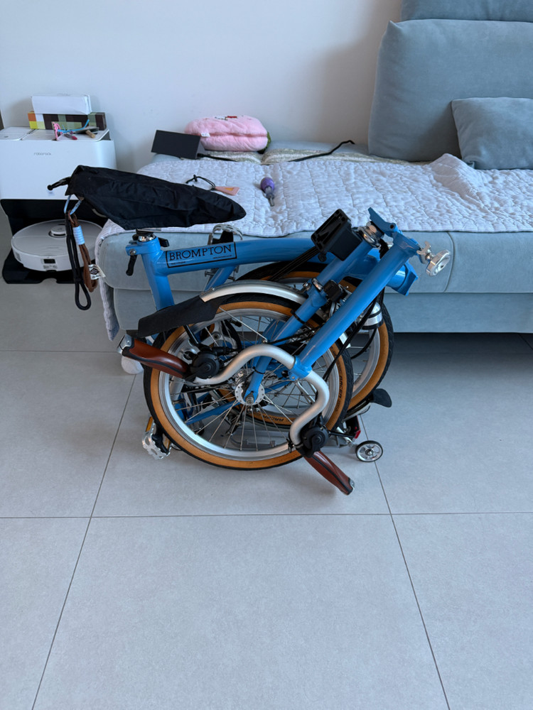 브롬톤 라군블루 색상 M6R--7