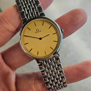 정품 ) 오메가 드빌 쿼츠 드레스워치