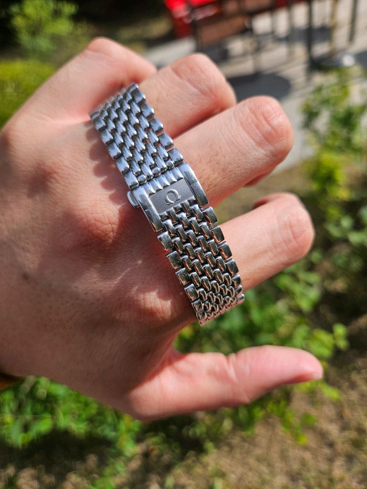 정품 ) 오메가 드빌 쿼츠 드레스워치--2