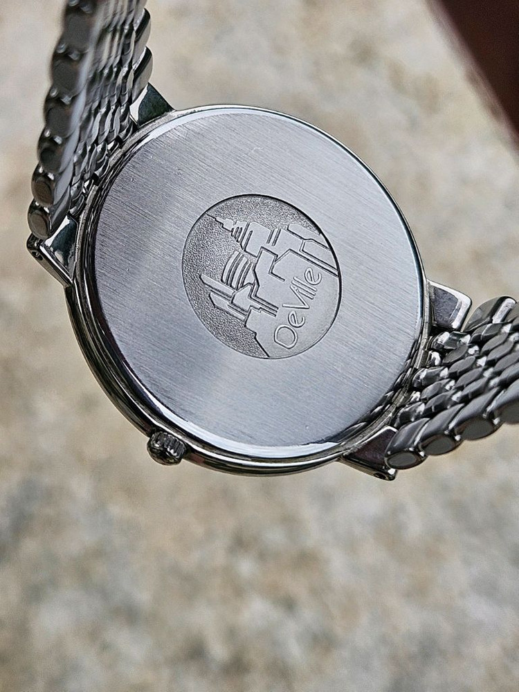 정품 ) 오메가 드빌 쿼츠 드레스워치--6