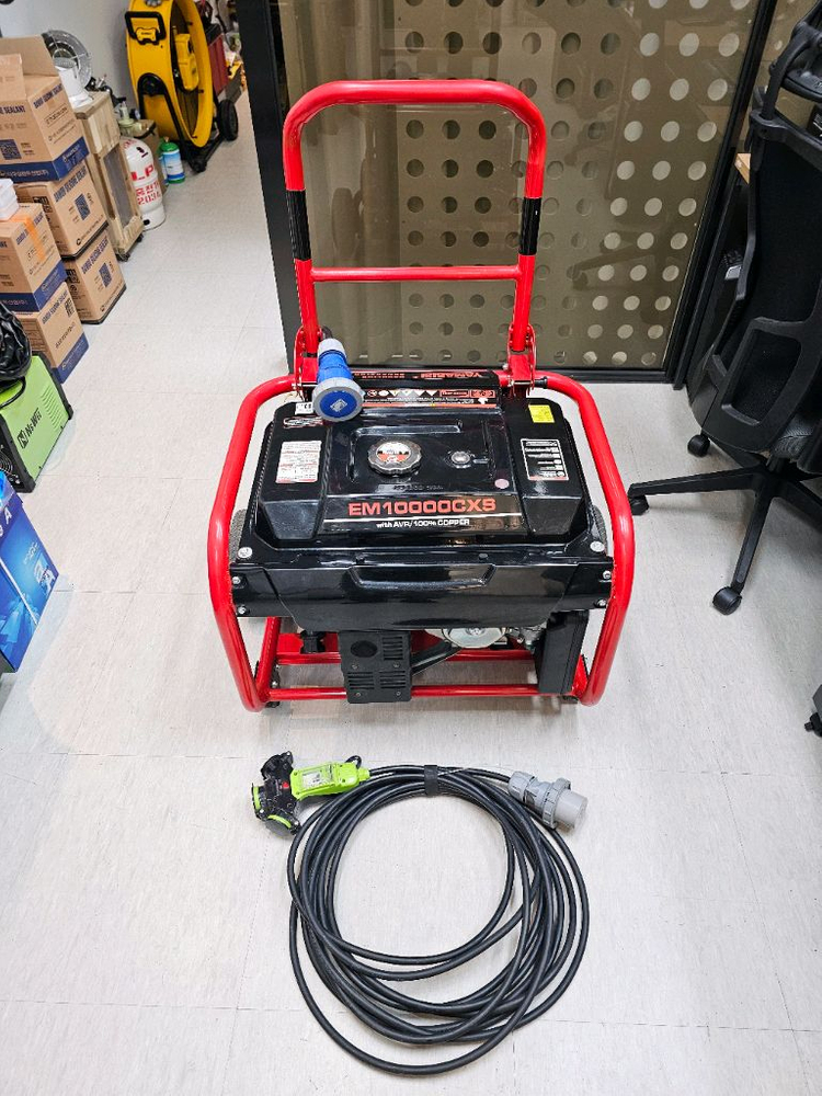 야마비시 10kW 발전기--1