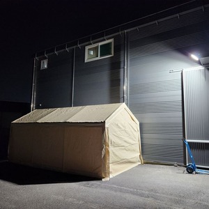 차량용 대형 간이천막개인 차고지야외 창고 캠핑장 펜션 바람막이 비막이 캐노피 주차장