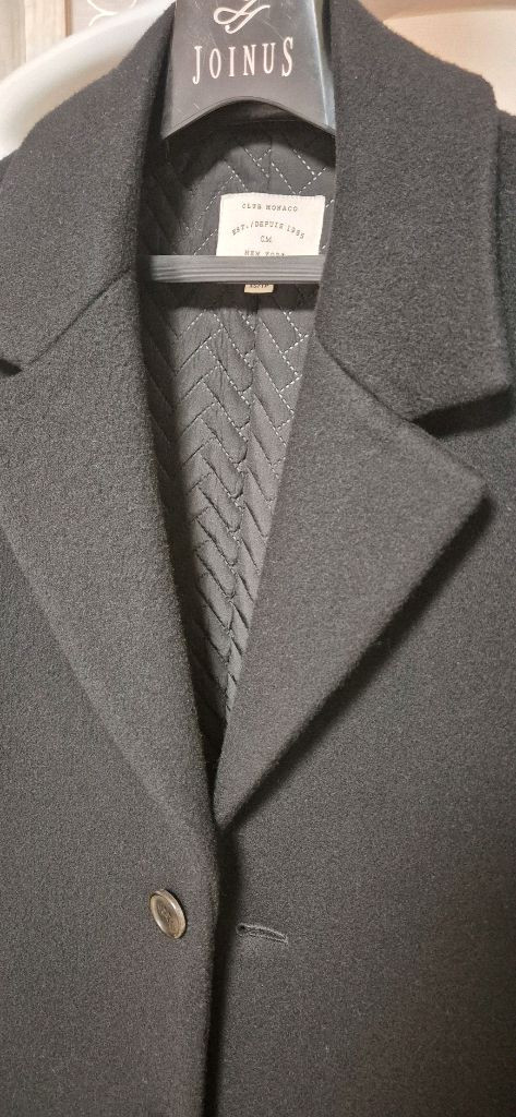 클럽모나코 남성 캐시미어 블렌드 코트--1