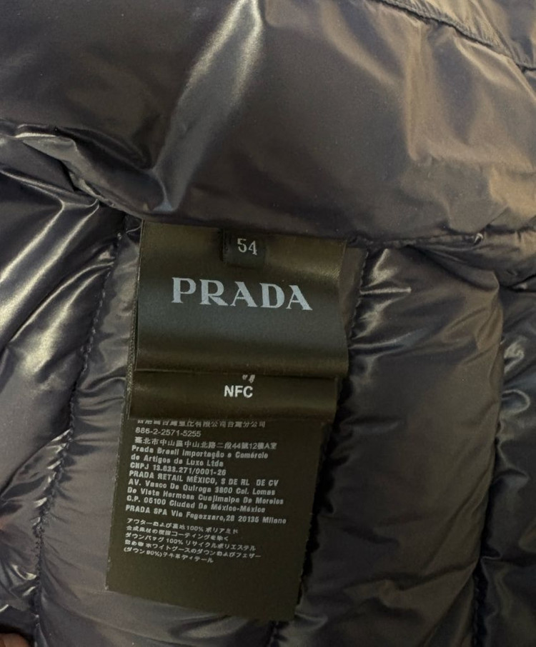 프라다 패딩 조끼 네이비(54)--1