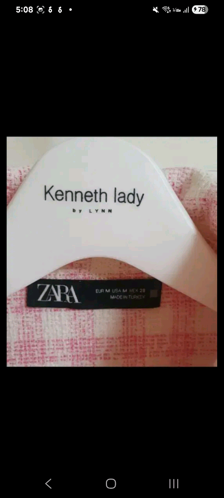 자라 트위드자켓/55-66--4