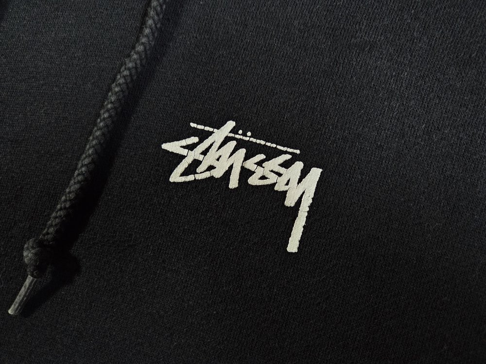 스투시 Stussy 라이온 그래픽 후드티 이미지