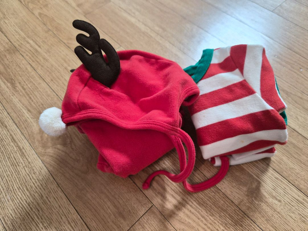 피카부 아기 바디수트 바지 모자 세트 돌전후 아기옷 일괄1만원--2