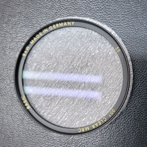 B+W 007 55mm BASIC 클리어 MRC 필터
