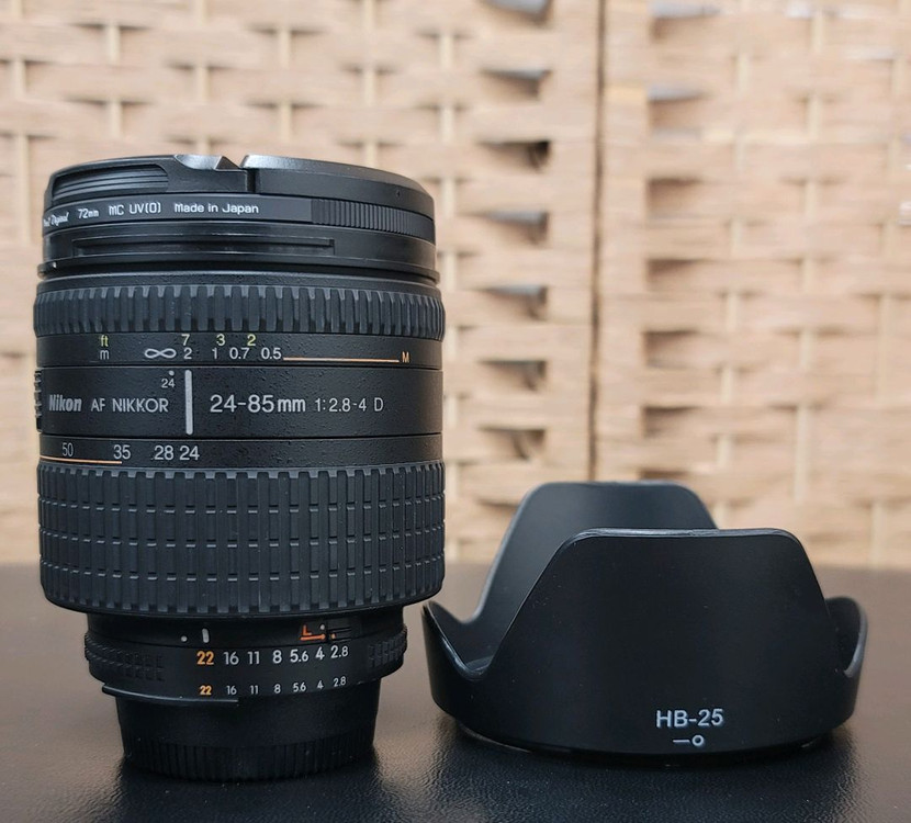 니콘/정품 af 24-85mm f2.8-4d A급--2