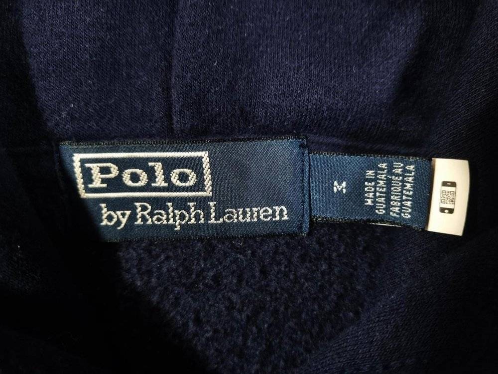 신형 QR 폴로 랄프로렌 풋볼 럭비 베어 후드티 이미지