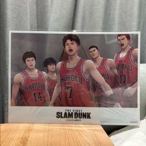 롯데시네마 특전 더 퍼스트 슬램덩크 A3 PET 포스터 + 클리어 파일 미개봉