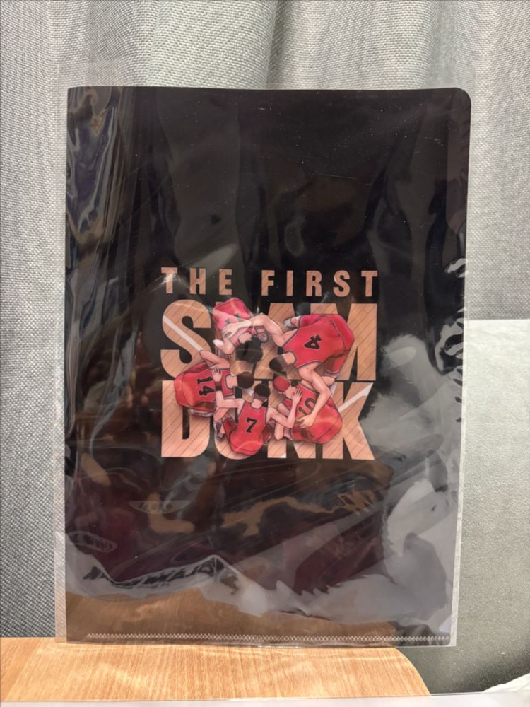 롯데시네마 특전 더 퍼스트 슬램덩크 A3 PET 포스터 + 클리어 파일 미개봉--2