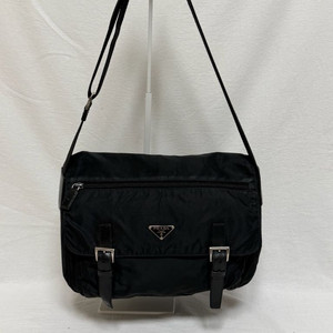 정품 프라다 포코노 나일론 원포켓 블랙 메신저백 크로스백 숄더백